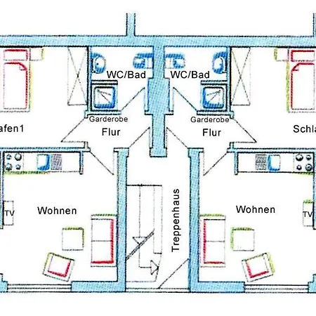 Teunis-wohnung 4 Apartment